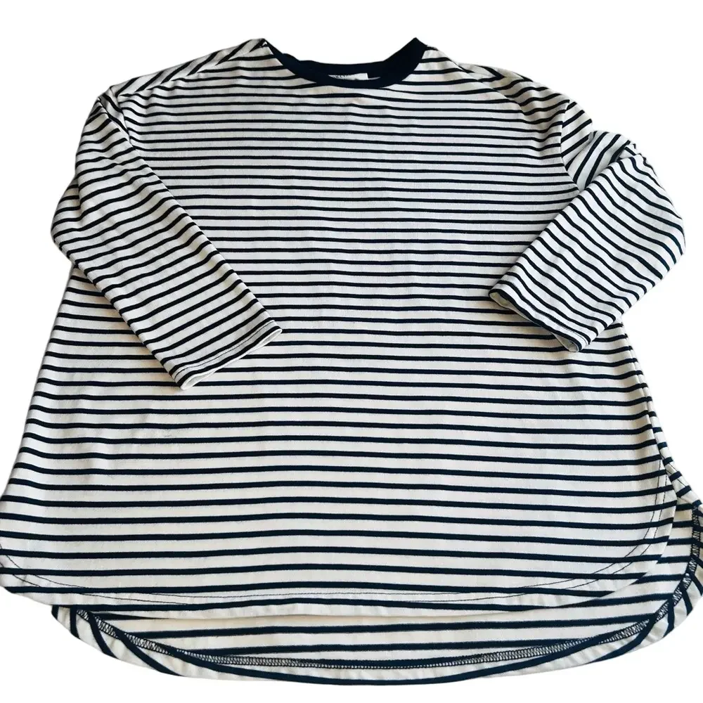 Tuckernuck Pomander Place Long Sleeved Crew Neck Striped Women’s Top Size Small - Picture 1 of 10